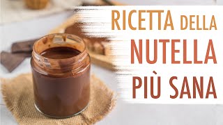 LA NOSTRA NUOVA RICETTA DELLA NUTELLA FATTA IN CASA  PIÙ SANA DELL ORIGINALE  Elefanteveg [upl. by Leahcimrej]