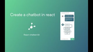 How to build a chatbot with React [upl. by Winzler]