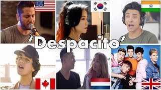 Who Sang It Better Despacito India USA South Korea Netherlands UK Canada [upl. by Eenoj713]