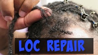 How to Repair a Loc with a Weak Base [upl. by Camellia792]