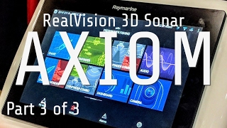 Raymarine AXIOM RealVision 3D Sonar  Pt 3 [upl. by Jezabella]