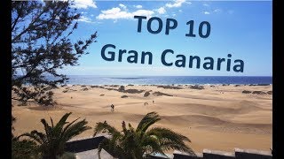 Top 10 Things to do amp see In Gran Canaria [upl. by Lusty497]