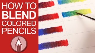 How to Blend Colored Pencils [upl. by Stoecker618]