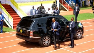 The Departure amp Arrival of President Kagame to the consecration of His Grace Antoine Kambanda [upl. by Matthiew]