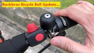 Rockbros Bicycle Bell Update [upl. by Anelej]