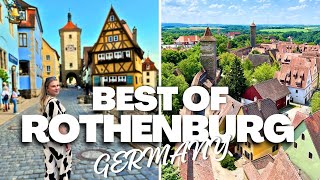 ROTHENBURG OB DER TAUBER What To Do in One Day Germany [upl. by Meras23]