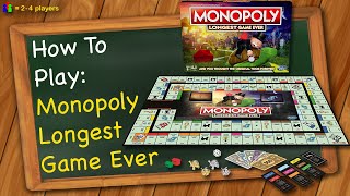 How to play Monopoly Longest Game Ever [upl. by Baxie]