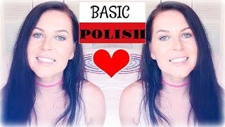 POLISH  Basic Words  Phrases 4 [upl. by Norean]