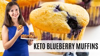 THE BEST KETO MUFFINS Quick Easy And Moist [upl. by Findlay]