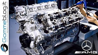 Mercedes AMG V8 ENGINE PRODUCTION EXPOSED 🇩🇪 Car Factory [upl. by Ahsyle]