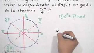 Radianes en una circunferencia│ejercicio 1 [upl. by Stannfield635]