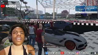 IShowSpeed Plays GTA RP Again FULL VIDEO [upl. by Nohsyt]