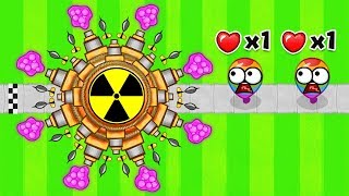 TACK SHOOTER ONLY Versus CHALLENGE Bloons TD Battles [upl. by Gasparo]