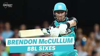 Every one of Brendon McCullums BBL sixes [upl. by Read]