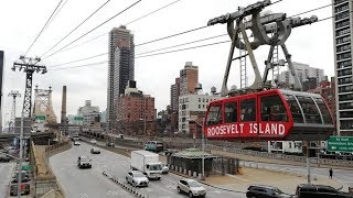 Riding The Roosevelt Island Tramway In New York City [upl. by Clava]