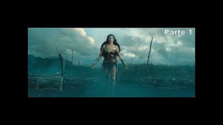 La Mujer Maravilla pelea en Tierra de Nadie Parte 1  Calidad DVD  WONDER WOMAN  Español Latino [upl. by Hube202]