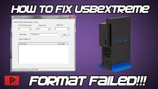 How To Fix USBExtreme Format Failed Error for Modded PS2 External USB Drives [upl. by Melisande304]