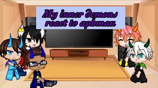 My Inner Demons react to aphmau  read description [upl. by Ebert]