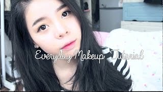 Everyday Makeup Simple Korean Makeup Tutorial  Erna Limdaugh [upl. by Hnilym]