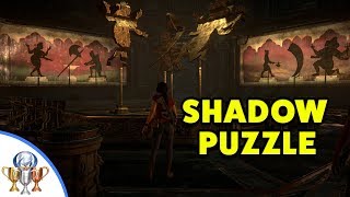 Uncharted The Lost Legacy Shadow Puzzle  Shadow Theater Trophy  Complete in 10 Moves or Less [upl. by Hakkeber]