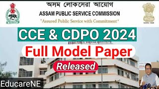 Cmplete Mock Paper for APSC CDPO 2024  Finance and economics [upl. by Fradin]