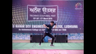 Teri Aakhya ka yo kajal  Its all about you  Dance performance  GNE College Fest [upl. by Tildi]