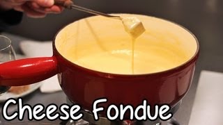 CHEESE FONDUE Authentic Family Recipe How Swiss People Make it [upl. by Meda864]