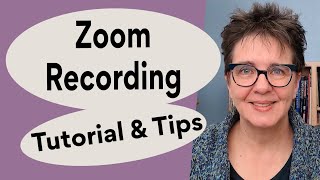 Recording a Zoom Meeting  Zoom Recording from Computer [upl. by Hailed271]