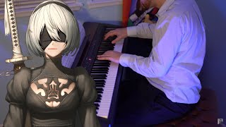 NieR Automata  City Ruins  Piano Version [upl. by Ymorej37]