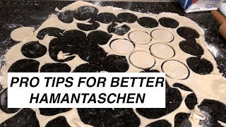 Pro Hamantaschen Tips for Perfect Purim Hamentaschen Cookies [upl. by Sergent285]