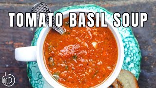 The Best Roasted Tomato Basil Soup [upl. by Niabi39]