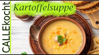 Kartoffelsuppe selber machen  Fleischlos nach Omas Rezept [upl. by Cudlip]