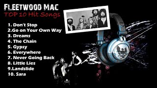 Fleetwood Mac  Top10 Hits [upl. by Akila]