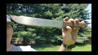 Tramontina Machete knife review [upl. by Shreeves]