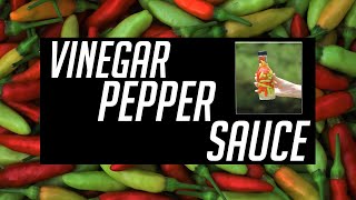 VINEGAR PEPPER SAUCE  Simple Recipe [upl. by Nuahsyar146]