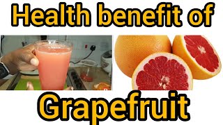 Health benefit of grapefruit [upl. by Assyli]