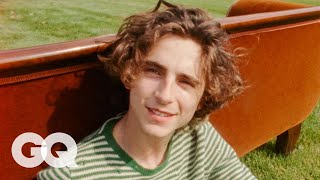 3 Minutes of Timothée Chalamet Wandering Around Woodstock  GQ [upl. by Avrit476]