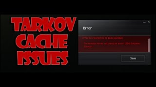 Tarkov Quick Tips  Clear Your Cache [upl. by Adnarrim]