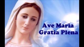 AVE MARIA GRATIA PLENA Latin [upl. by Enitsyrk]