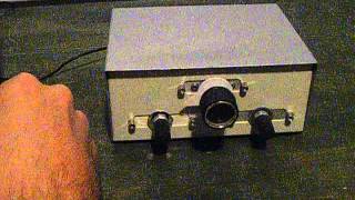 Regenerative shortwave receiver [upl. by Maddeu130]