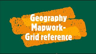 Geography Mapwork Grid reference [upl. by Karlin]