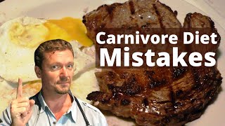 CARNIVORE Diet Mistakes 15 Carnivore Diet Tips 2024 [upl. by Annot771]