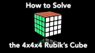 How to Solve the 4x4x4 Rubiks Cube simplest way [upl. by Lennad]