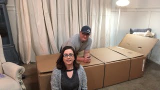 How To Assemble An IKEA Sofa [upl. by Elleraj696]