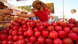 Morocco Street Food  MARRAKESHS BEST STREET FOOD GUIDE CRAZY Halal Food tour in Morocco [upl. by Grantland288]