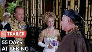 55 Days at Peking 1963 Trailer  David Niven  Charlton Heston [upl. by Punak857]