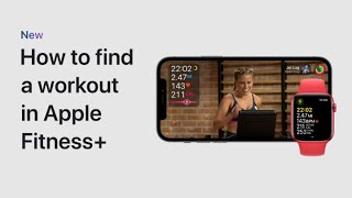 How to find a workout in Apple Fitness on iPhone iPad and iPod touch — Apple Support [upl. by Hiroko]