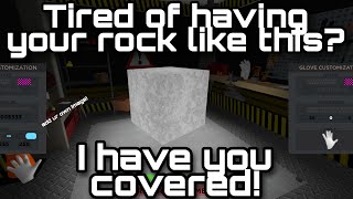 How To Add Texture To Your CUSTOM Rock  In Mobile Works In Pc Too  Slap Battles [upl. by Syck]