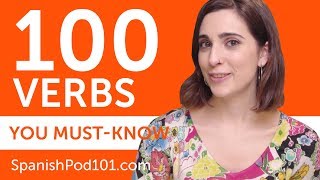 100 Verbs Every Spanish Beginner MustKnow [upl. by Latashia]