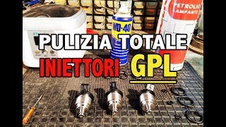 PULIZIA TOTALE INIETTORI GPL  Guida Completa [upl. by Haram986]